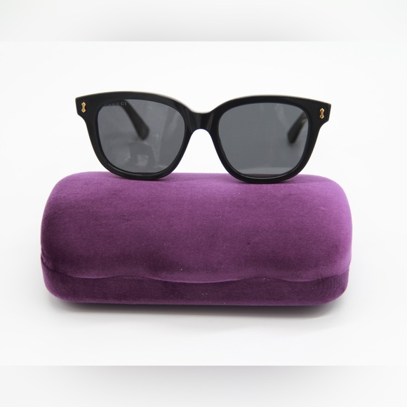 NEW GUCCI GG1264S 001 BLACK SUNGLASSES - Picture 11 of 15